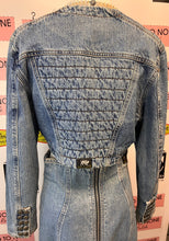 Cargar imagen en el visor de la galería, Santana 1980s/90s Heavily Studded Denim Matching Set (Fits Like S)
