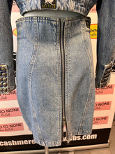 Cargar imagen en el visor de la galería, Santana 1980s/90s Heavily Studded Denim Matching Set (Fits Like S)
