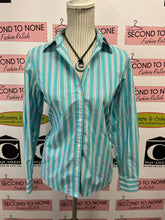 Load image into Gallery viewer, Chaps Pin Stripe Button Shirt (Size S)
