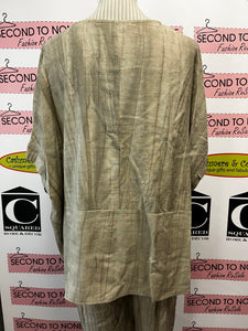 Linen-Blend Relaxed Top (2 Colors)