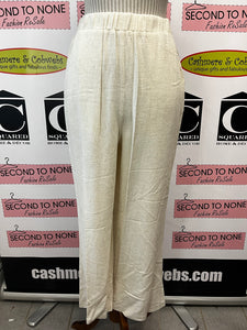 Linen-Blend Natural Pants (Only 2 Left!)