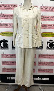 Linen-Blend Natural Pants (Only 2 Left!)