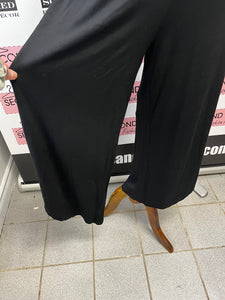 Cropped Wide-Leg Jersey Pant