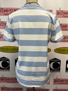 Wide Striped Short-Sleeve Top (Only 2 Left!)