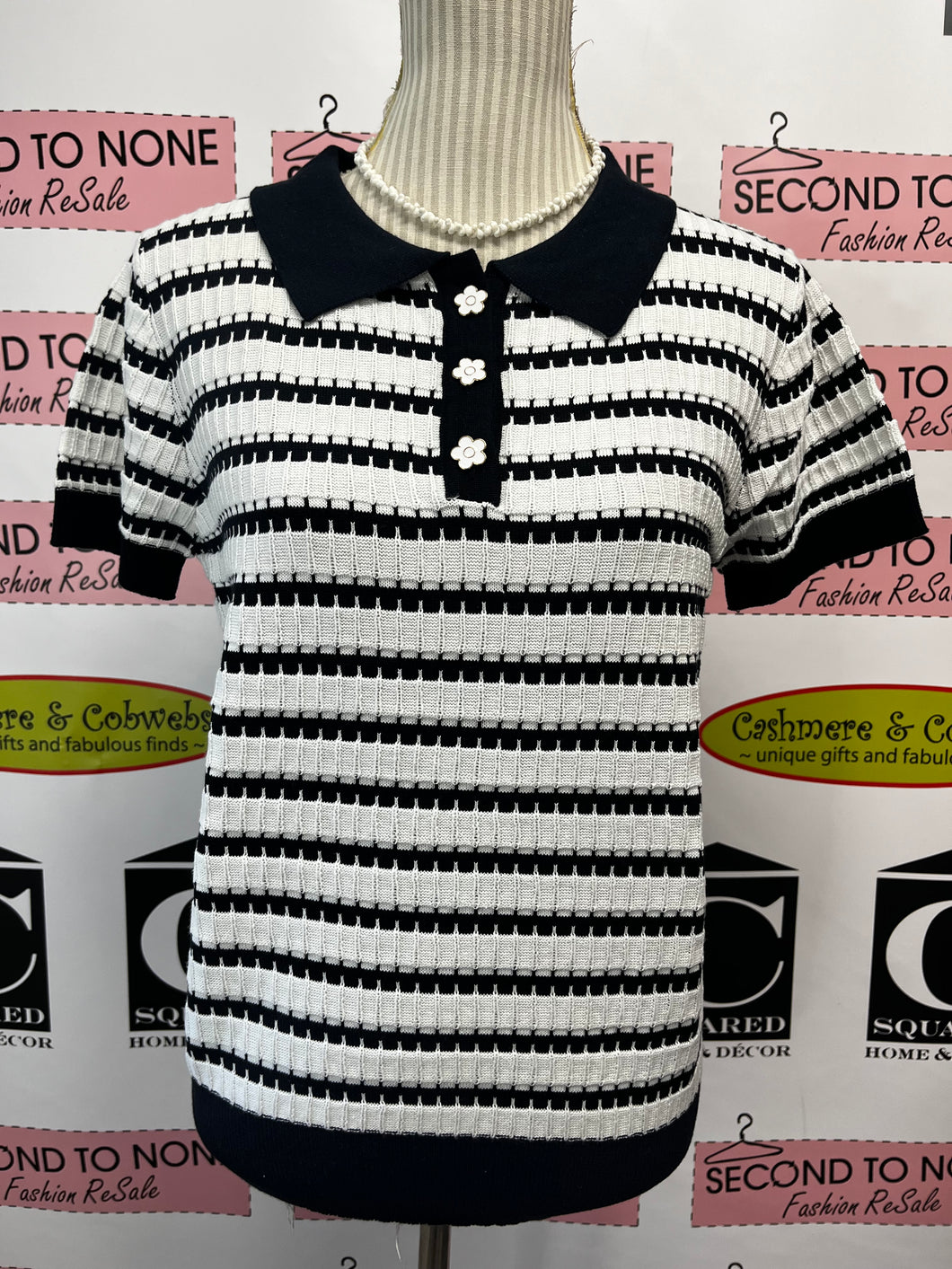 Vintage-Inspired Striped Sweater