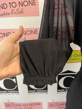 Cargar imagen en el visor de la galería, Black Sheer Busier Fooler Blouse (Size XL)

