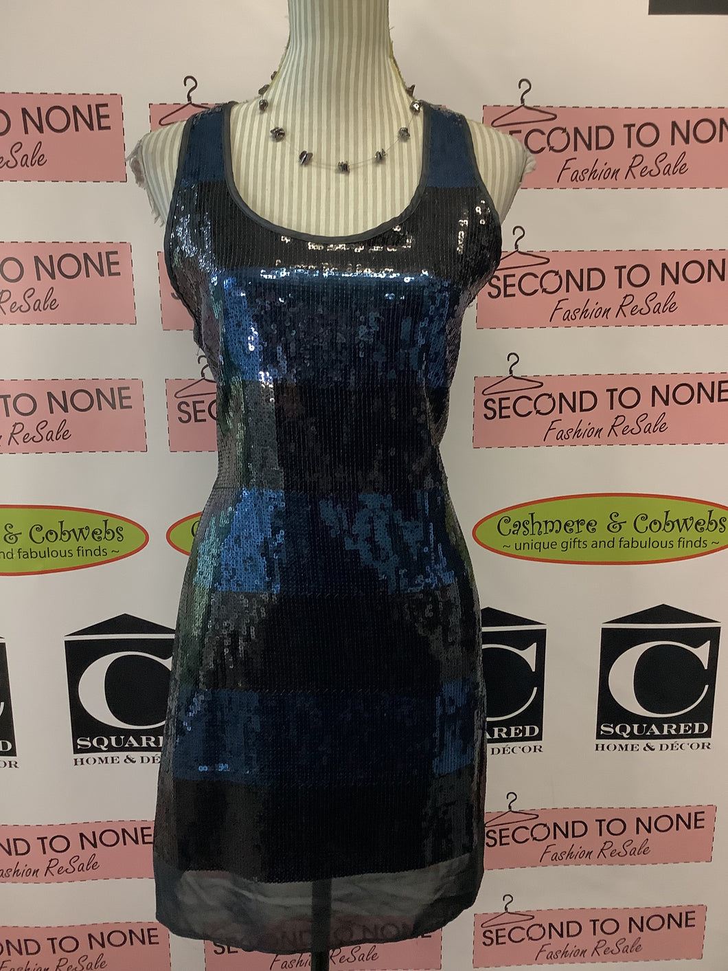 Sequin Midnights Dress (Size 12)