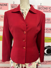 Load image into Gallery viewer, Red 2-Piece Skirt/Jacket Set (Size 14P)
