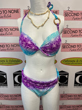 Charger l'image dans la galerie, La Vie En Rose Blue &amp; Purple Ombre Bikini (Size XL Top/Size L Bottom)
