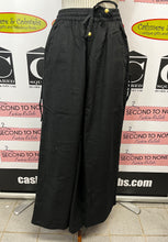 Load image into Gallery viewer, 100% Cotton Wide-Leg Drawstring Pants (Only 2 Colours Left!)
