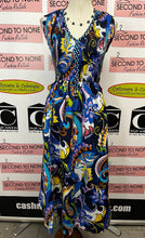 Load image into Gallery viewer, 100% Cotton Blue Floral Dress (Only 1 L Left!)
