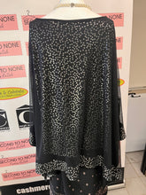 Load image into Gallery viewer, Sheer &amp; Sparkly Batwing Top Over Tank (Size 1X)
