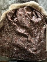 Load image into Gallery viewer, RARE Vintage Diamond/Leather Pattern Mink Coat (Size S/M)
