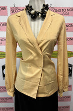 Load image into Gallery viewer, Vintage Double Breasted Silk Blouse (Size 12)
