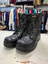 Load image into Gallery viewer, Dakota WorkPro Men’s Steel Toe Black Leather Boots (Men’s Size 10/Ladies Size 12)
