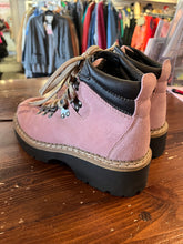 Load image into Gallery viewer, Cherokee Pink Suede Steel Toe Boots (Size 7)
