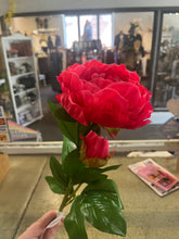 Load image into Gallery viewer, Double Bloom Peony Stems (6 Colours)

