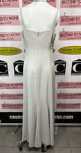 Load image into Gallery viewer, Ice Grey Formal Dress &amp; Bolero Set (Size 8)
