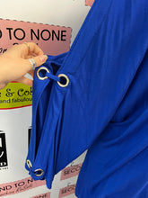 Load image into Gallery viewer, Royal Blue Grommet Tunic (Size 3X)
