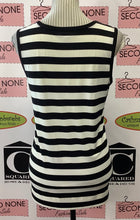 Load image into Gallery viewer, Calvin Klein Stripe Party Top (S)
