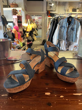 Load image into Gallery viewer, Skechers Denim Platform Heels (Size 10)
