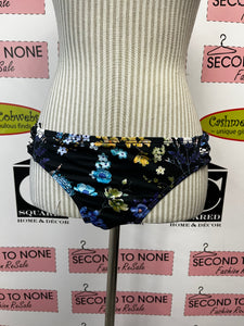 La Vie En Rose Blue Floral Bikini (Size XL)