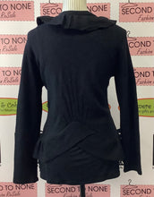 Load image into Gallery viewer, Ruffle Curve Blazer (S)
