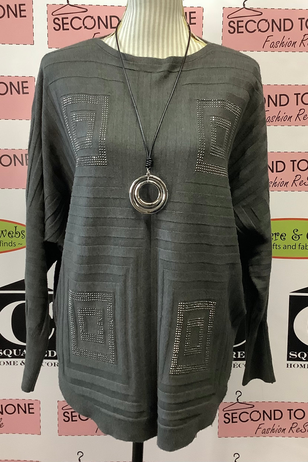 Sparkle Square Top (S)