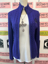 Load image into Gallery viewer, Ralph Lauren 100% Cotton Cardigan (Size L)
