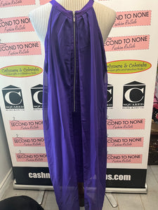 Deep Purple Evening Dress (Size 14)