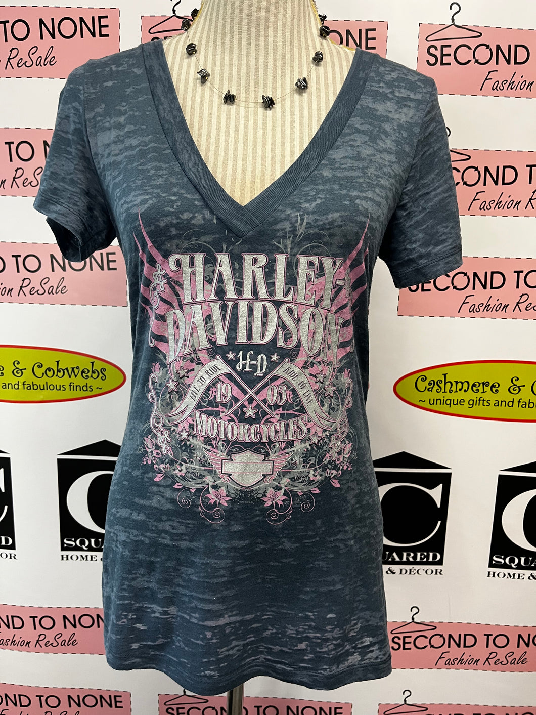 Harley Davidson Burnout Tee (Size L)