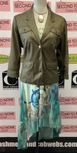 Load image into Gallery viewer, TanJay Olive Dot Blazer (10)
