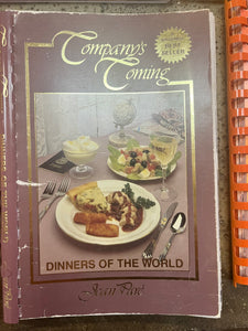 Company's Coming Vintage Cookbooks (10 Different Titles)