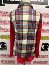 Cargar imagen en el visor de la galería, Land’s End Plaid Puffer Vest (Size XL)
