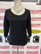 Load image into Gallery viewer, Talbots Black Long Sleeve (Size M)
