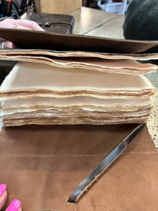 Leather Wrap Key Journal