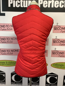 Grace & Lace Red Quilted Vest (Size L)