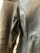 Load image into Gallery viewer, Canadian Motorcycle Co. Leather Jacket (L)
