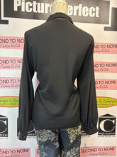 Load image into Gallery viewer, Topshop Elegant Black Blouse (Size 10)
