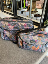 Load image into Gallery viewer, Vintage Tapestry "Globetrotter" Carry-On Bag
