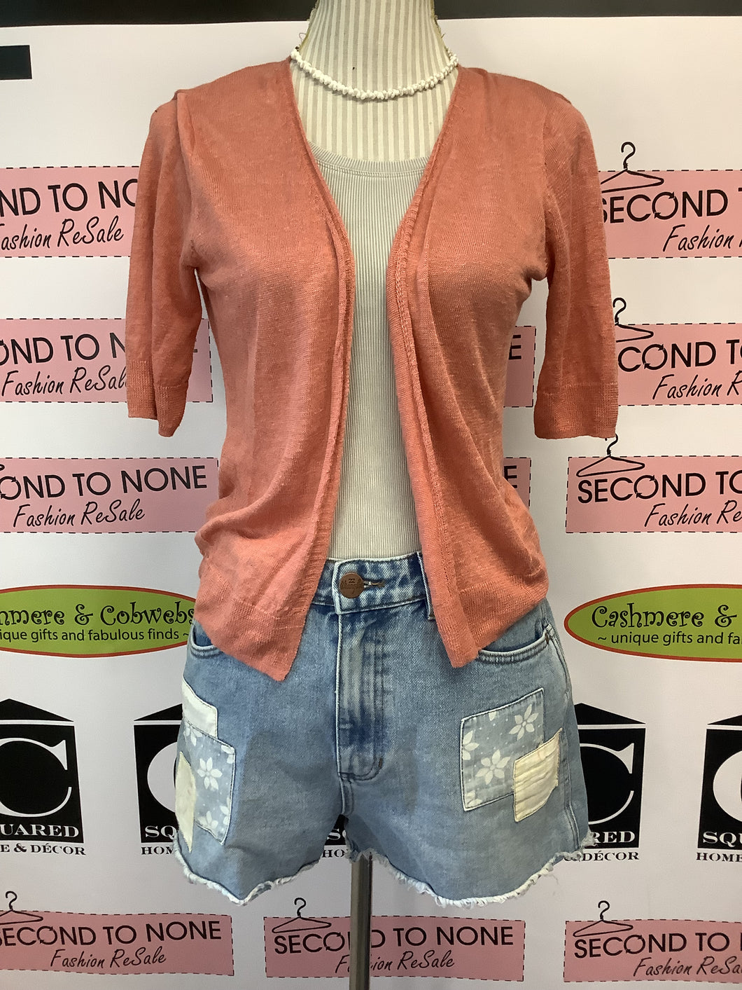 Cynthia Rowley Linen Cardigan (Size S)