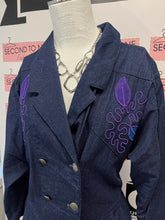 Load image into Gallery viewer, Vintage 1980s Button Front Denim Dress (Size 11)
