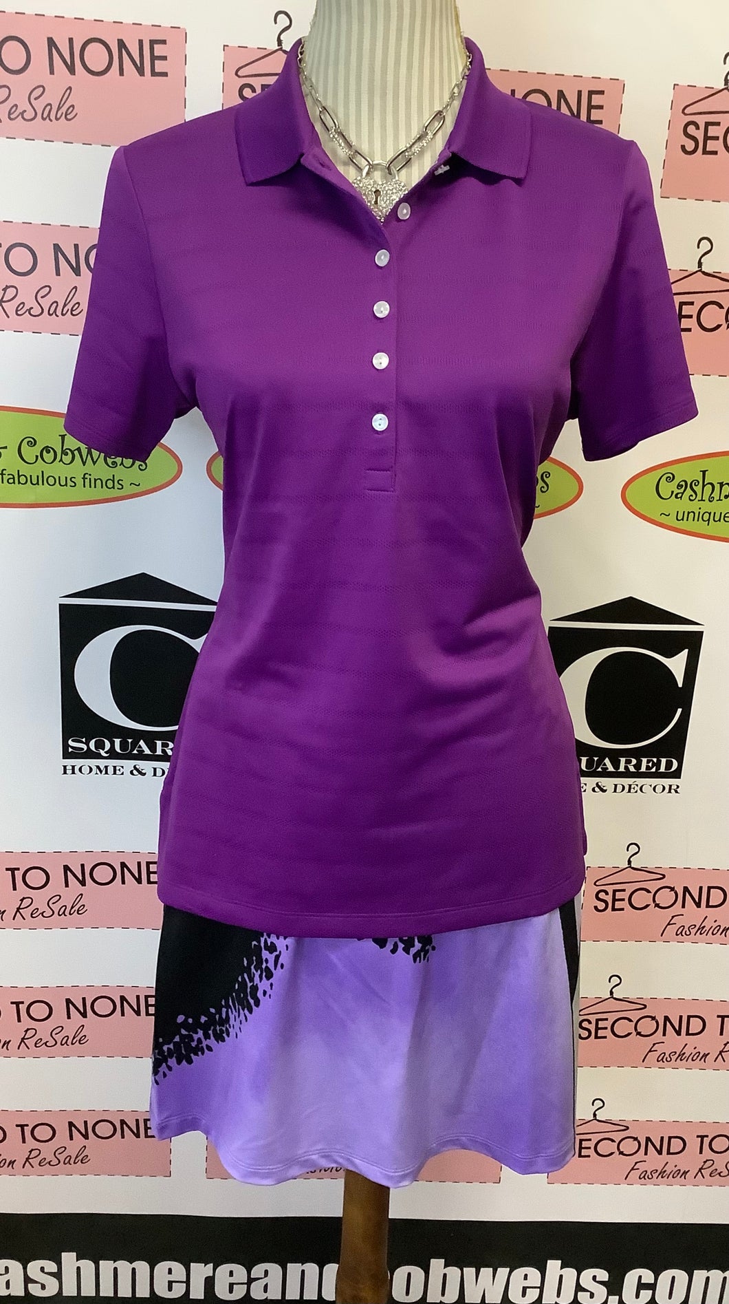 Callaway Purple Polo (Size M)