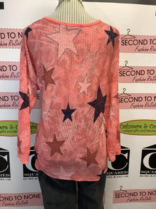 Label Starburst Top (Size S/M)