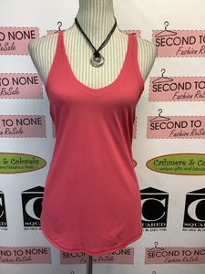 Lululemon Cyber Pink Razorback Tank (Size S/M)