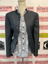 Load image into Gallery viewer, Kasper Studded Fashion Jacket (Size 10)
