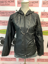 Load image into Gallery viewer, Columbia Black Windbreaker (Size S)
