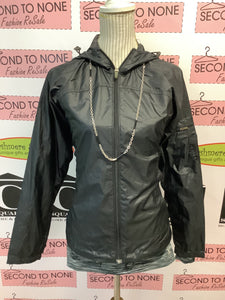 Columbia Black Windbreaker (Size S)