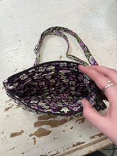 Load image into Gallery viewer, Vera Bradley Purple Floral Quilted Crossbody
