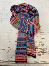 Load image into Gallery viewer, Cotton Country Funky Hat &amp; Scarf Set
